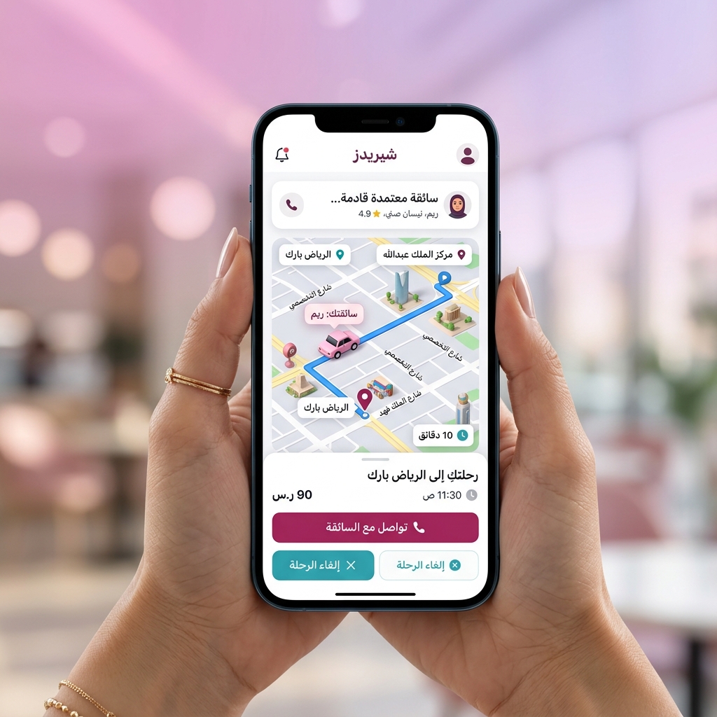 واجهة تطبيق إشبيليا للزبائن